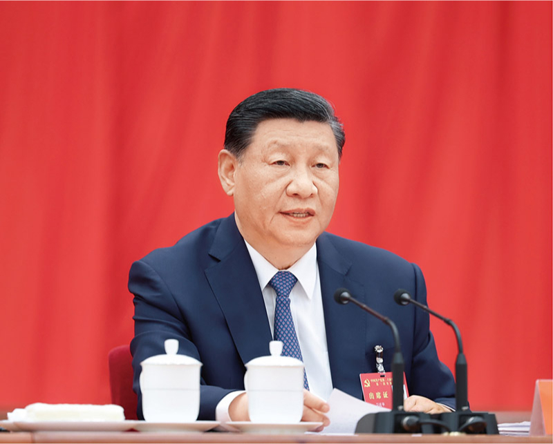 　　中國(guó)共產(chǎn)黨第二十屆中央委員會(huì)第三次全體會(huì)議，于2024年7月15日至18日在北京舉行。中央委員會(huì)總書(shū)記習(xí)近平作重要講話。 新華社記者 鞠鵬/攝